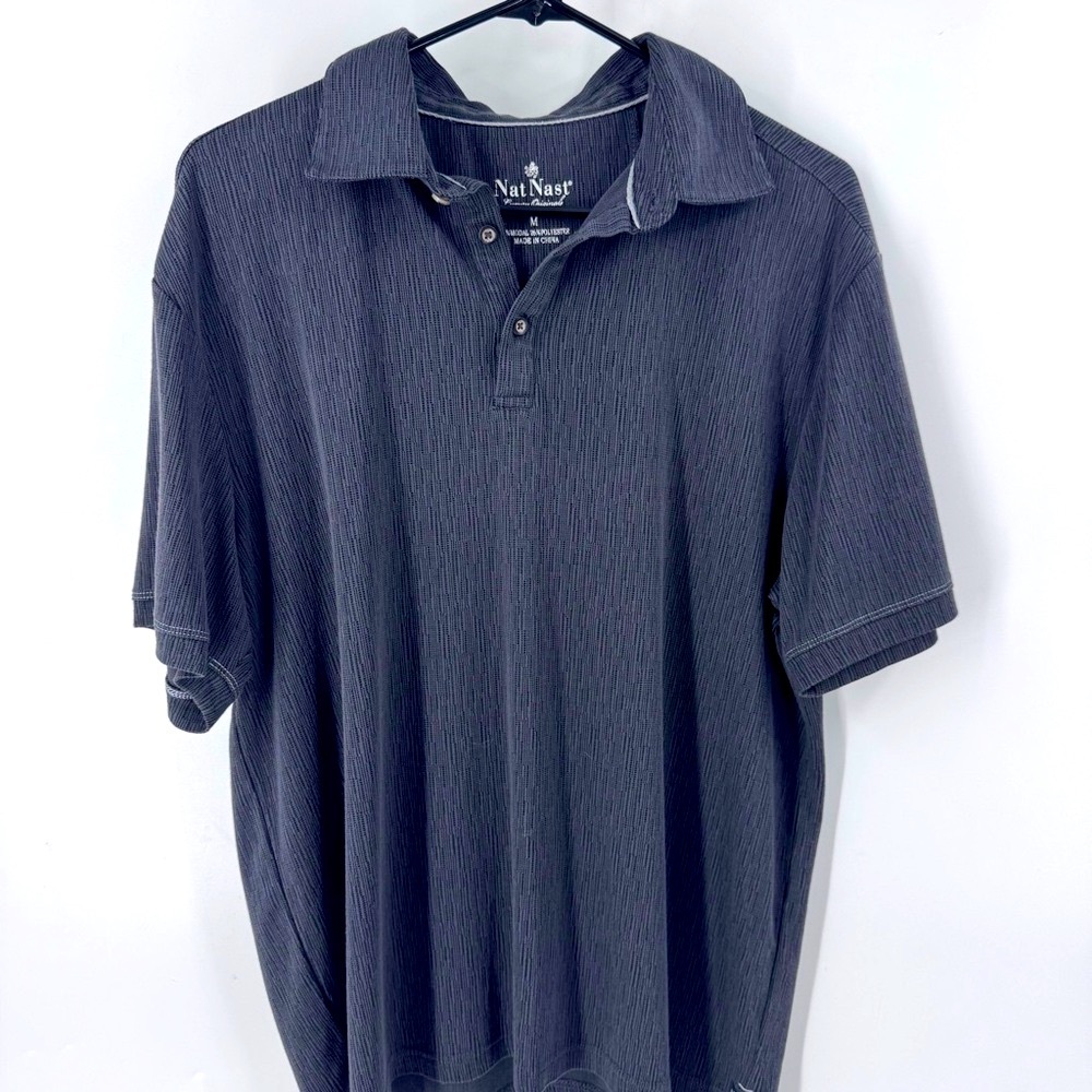 Nat‎ Nast Charcoal Polo Shirt for Men